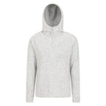 Grey - Front - Mountain Warehouse Womens-Ladies Nevis Full Zip Hoodie