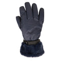 Navy - Front - Mountain Warehouse Womens-Ladies Parallax Waterproof Ski Gloves