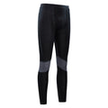 Black - Side - Mountain Warehouse Mens Ultra Merino Wool Thermal Bottoms