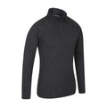 Black - Back - Mountain Warehouse Mens Talus Base Layer Top (Pack of 2)