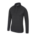 Black - Side - Mountain Warehouse Mens Talus Base Layer Top (Pack of 2)