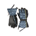 Dark Blue - Side - Mountain Warehouse Mens Mountain Ski Gloves