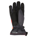 Red - Back - Mountain Warehouse Childrens-Kids Extreme Waterproof Ski Gloves