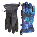 Purple - Side - Mountain Warehouse Childrens-Kids Extreme Waterproof Ski Gloves