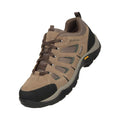 Khaki - Front - Mountain Warehouse Mens Field Extreme Suede Waterproof Walking Shoes