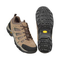 Khaki - Pack Shot - Mountain Warehouse Mens Field Extreme Suede Waterproof Walking Shoes