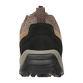 Khaki Brown - Back - Mountain Warehouse Mens Field Extreme Suede Waterproof Walking Shoes