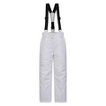 White - Front - Mountain Warehouse Childrens-Kids Honey Ski Trousers