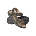 Khaki Brown - Front - Mountain Warehouse Mens Crete Sandals