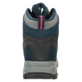 Navy - Lifestyle - Mountain Warehouse Womens-Ladies Rapid Waterproof Suede Walking Boots