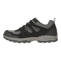 Black - Pack Shot - Mountain Warehouse Mens Mcleod Outdoor Wide Walking Shoes