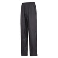 Black - Side - Mountain Warehouse Mens Pakka Waterproof Over Trousers