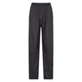 Black - Front - Mountain Warehouse Mens Pakka Waterproof Over Trousers