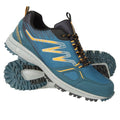 Mustard - Pack Shot - Mountain Warehouse Mens Enhance Trail Waterproof Running Trainers