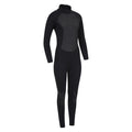 Black - Side - Mountain Warehouse Womens-Ladies Full Wetsuit