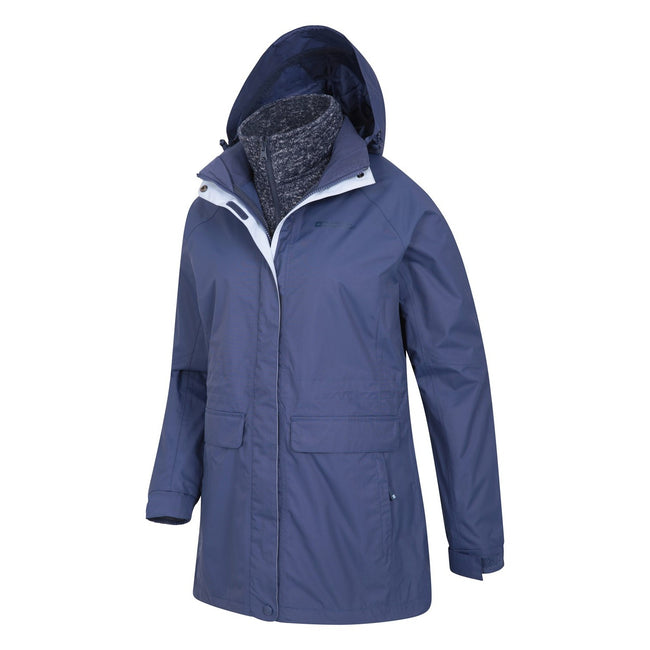 Glacial womens clearance long waterproof jacket