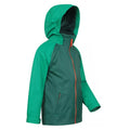 Green - Back - Mountain Warehouse Childrens-Kids Torrent II Waterproof Jacket