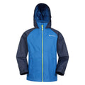 Blue - Front - Mountain Warehouse Childrens-Kids Torrent II Waterproof Jacket