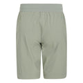 Khaki Green - Pack Shot - Mountain Warehouse Womens-Ladies Explorer Zip-Off Hiking Trousers