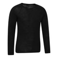 Black - Back - Mountain Warehouse Mens Merino Wool Thermal Base Layers Set