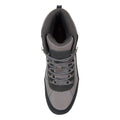 Dark Grey - Close up - Mountain Warehouse Mens Storm Extreme Suede Waterproof Hiking Boots