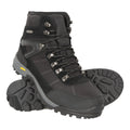 Black - Close up - Mountain Warehouse Mens Storm Extreme Suede Waterproof Hiking Boots