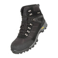 Black - Front - Mountain Warehouse Mens Storm Extreme Suede Waterproof Hiking Boots