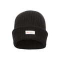 Black - Front - Mountain Warehouse Mens Knitted Thinsulate Beanie