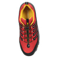 Dark Red - Pack Shot - Mountain Warehouse Childrens-Kids Bolt Waterproof Trainers