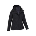 Black - Lifestyle - Mountain Warehouse Womens-Ladies Thunderstorm II 3 in 1 Waterproof Jacket