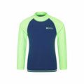 Bright Green - Front - Mountain Warehouse Childrens-Kids Long-Sleeved Rash Top