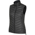 Black - Pack Shot - Mountain Warehouse Womens-Ladies Featherweight Gilet