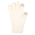 Cream - Back - Mountain Warehouse Womens-Ladies Touch Screen Soft Gloves