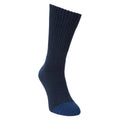 Navy - Front - Mountain Warehouse Mens Double Layered Anti-Chafe Boot Socks