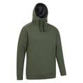 Khaki - Side - Mountain Warehouse Mens Alder High-Neck Hoodie