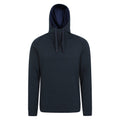 Navy - Front - Mountain Warehouse Mens Alder High-Neck Hoodie