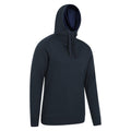 Navy - Side - Mountain Warehouse Mens Alder High-Neck Hoodie