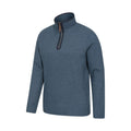 Light Blue - Side - Mountain Warehouse Mens Beta Contrast Zip Top