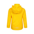 Yellow - Back - Mountain Warehouse Childrens-Kids Pakka II Waterproof Jacket