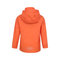 Orange - Back - Mountain Warehouse Childrens-Kids Pakka II Waterproof Jacket