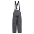 Dark Grey - Back - Mountain Warehouse Childrens-Kids Raptor Ski Trousers