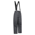 Dark Grey - Lifestyle - Mountain Warehouse Childrens-Kids Raptor Ski Trousers