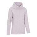 Lilac - Back - Mountain Warehouse Womens-Ladies Cowl Neck Fleece Top