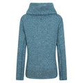 Teal - Side - Mountain Warehouse Womens-Ladies Cowl Neck Fleece Top