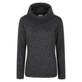 Black - Front - Mountain Warehouse Womens-Ladies Cowl Neck Fleece Top