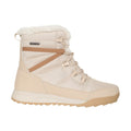 Beige - Pack Shot - Mountain Warehouse Womens-Ladies Leisure II Snow Boots