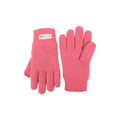 Pink - Side - Mountain Warehouse Childrens-Kids Thermal Thinsulate Knitted Gloves