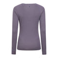 Dusky Purple - Back - Mountain Warehouse Womens-Ladies Merino II Thermal Top