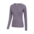 Light Grey - Lifestyle - Mountain Warehouse Womens-Ladies Merino II Thermal Top