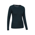 Teal - Lifestyle - Mountain Warehouse Womens-Ladies Merino II Thermal Top